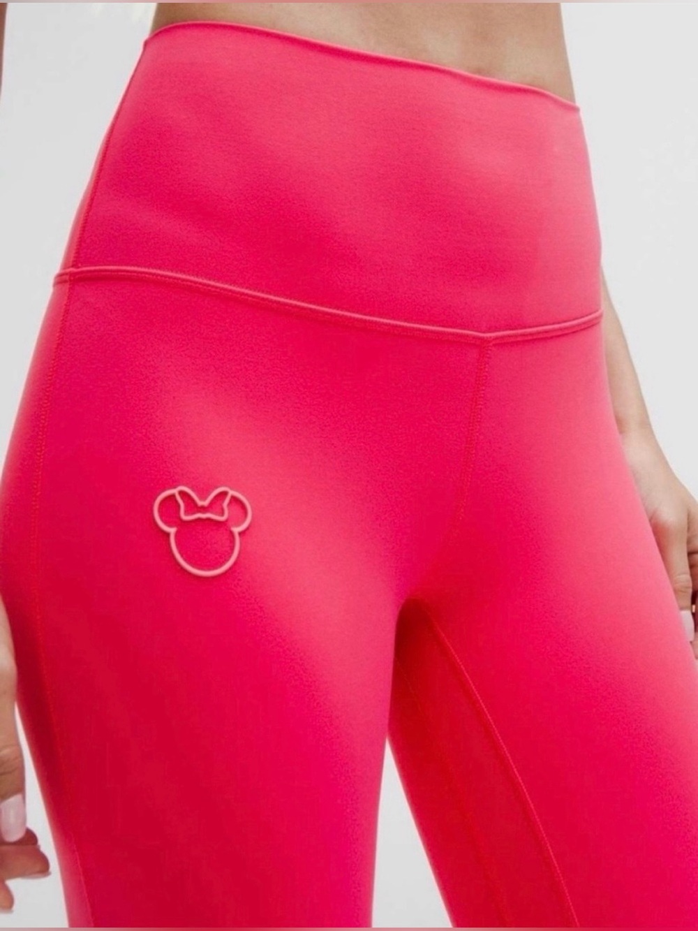 Disney x Lululemon Minnie Mouse Align Leggings in Lip Gloss Pink - Size 8